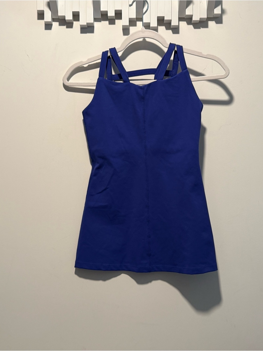 Double-Strap Women's Tank Top in Royal Blue